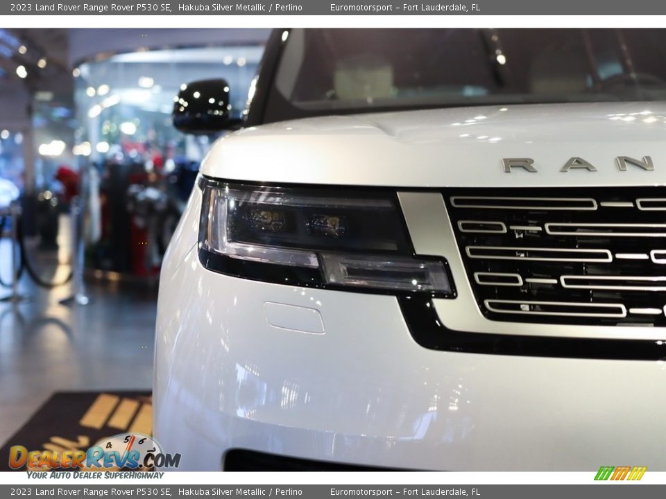2023 Land Rover Range Rover P530 SE Hakuba Silver Metallic / Perlino Photo #33