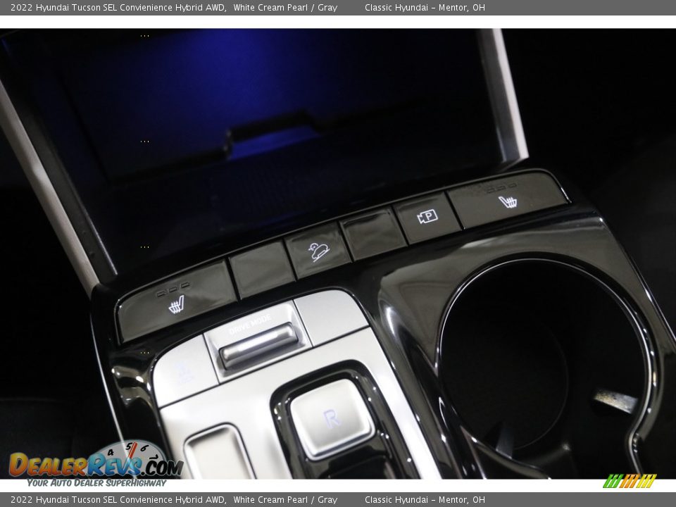 2022 Hyundai Tucson SEL Convienience Hybrid AWD White Cream Pearl / Gray Photo #15