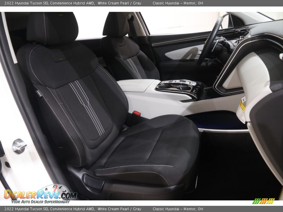 2022 Hyundai Tucson SEL Convienience Hybrid AWD White Cream Pearl / Gray Photo #16