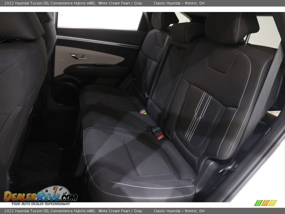 2022 Hyundai Tucson SEL Convienience Hybrid AWD White Cream Pearl / Gray Photo #18