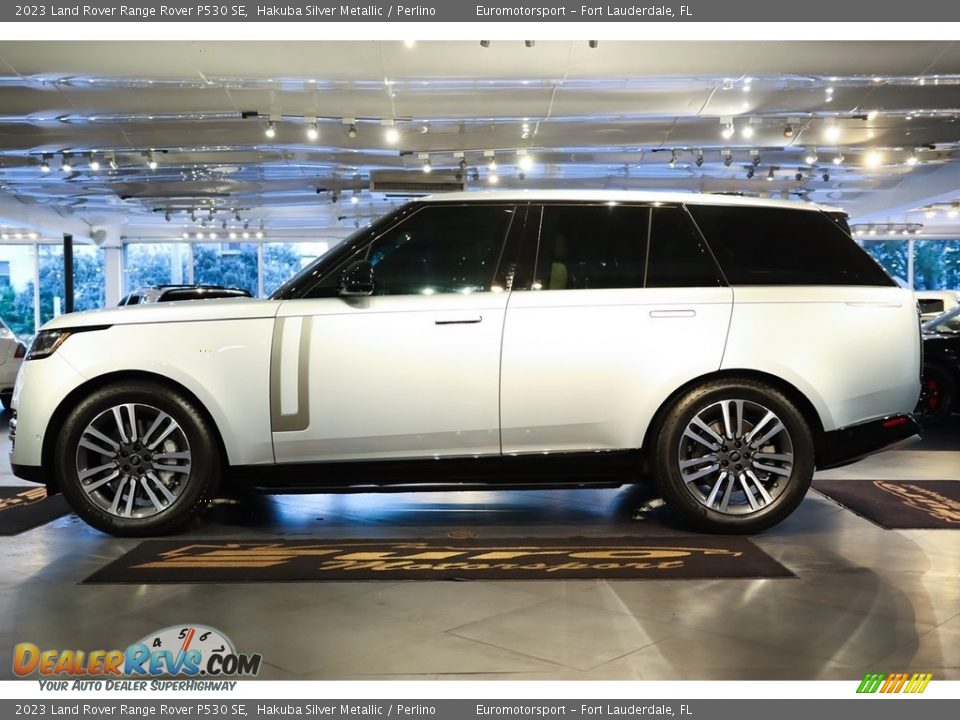 2023 Land Rover Range Rover P530 SE Hakuba Silver Metallic / Perlino Photo #39