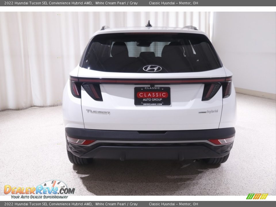 2022 Hyundai Tucson SEL Convienience Hybrid AWD White Cream Pearl / Gray Photo #19