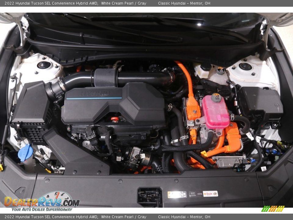 2022 Hyundai Tucson SEL Convienience Hybrid AWD White Cream Pearl / Gray Photo #20