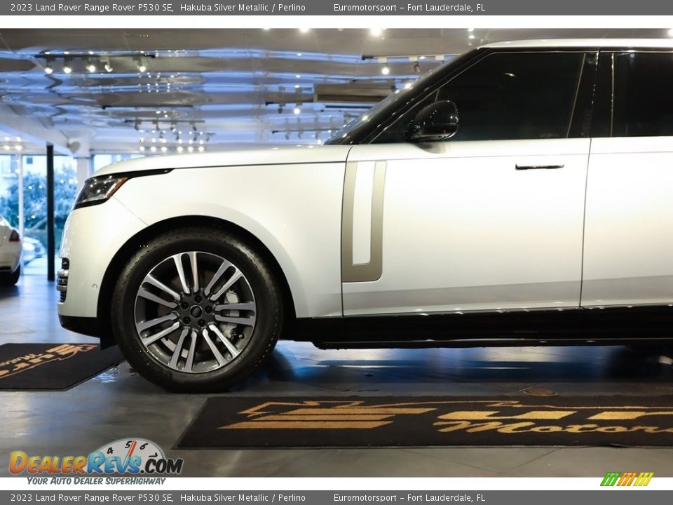 2023 Land Rover Range Rover P530 SE Hakuba Silver Metallic / Perlino Photo #41