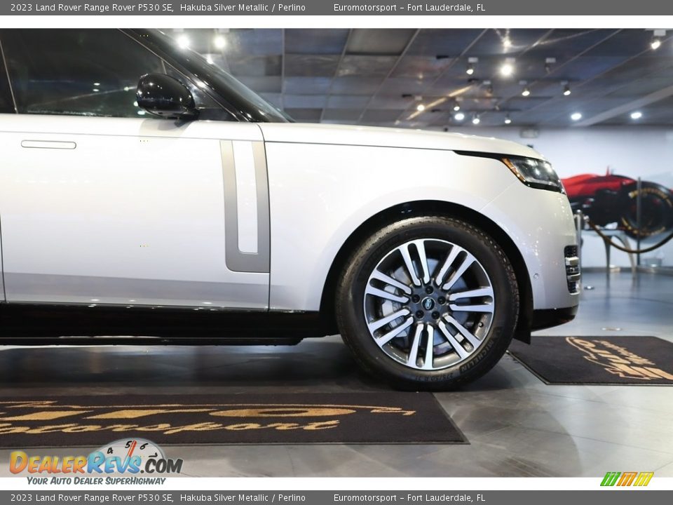 2023 Land Rover Range Rover P530 SE Hakuba Silver Metallic / Perlino Photo #42
