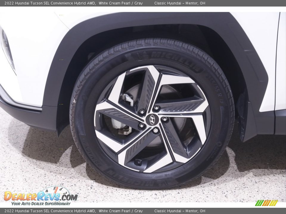 2022 Hyundai Tucson SEL Convienience Hybrid AWD White Cream Pearl / Gray Photo #21