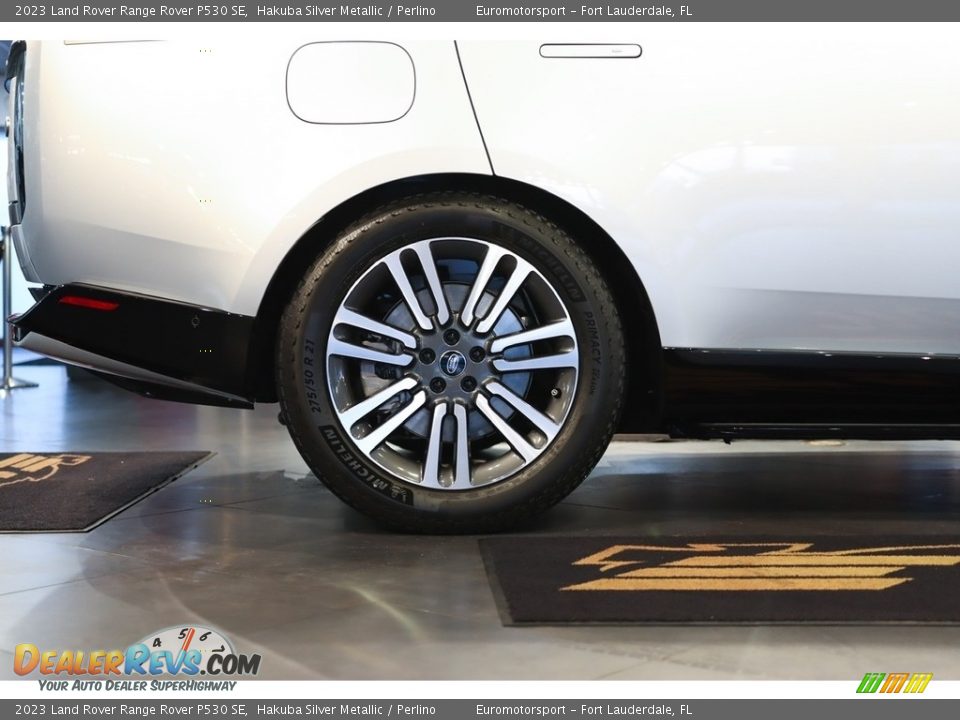 2023 Land Rover Range Rover P530 SE Hakuba Silver Metallic / Perlino Photo #43