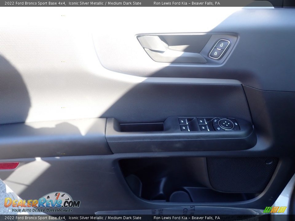 2022 Ford Bronco Sport Base 4x4 Iconic Silver Metallic / Medium Dark Slate Photo #15