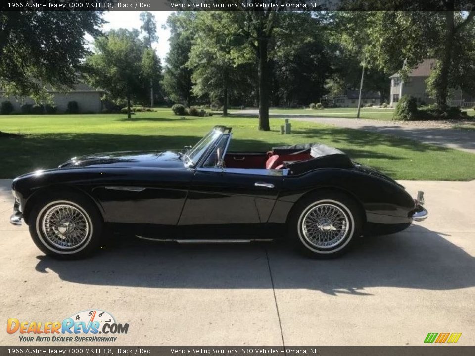 Black 1966 Austin-Healey 3000 MK III Bj8 Photo #7