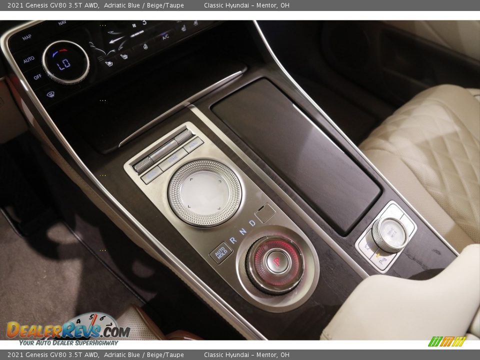 Controls of 2021 Genesis GV80 3.5T AWD Photo #17