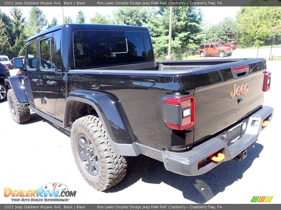 2022 Jeep Gladiator Mojave 4x4 Black / Black Photo #3