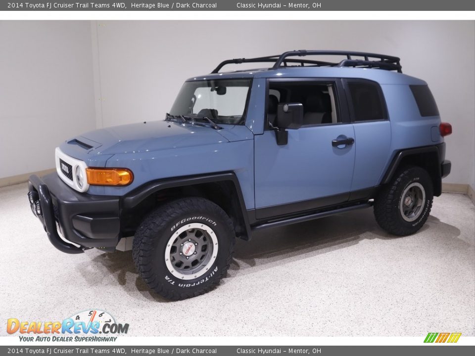2014 Toyota FJ Cruiser Trail Teams 4WD Heritage Blue / Dark Charcoal Photo #3
