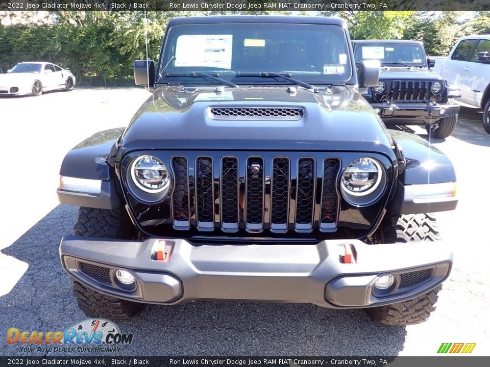 2022 Jeep Gladiator Mojave 4x4 Black / Black Photo #9