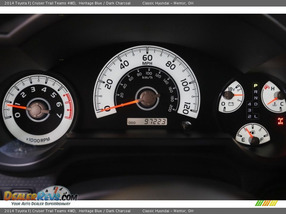 2014 Toyota FJ Cruiser Trail Teams 4WD Heritage Blue / Dark Charcoal Photo #8