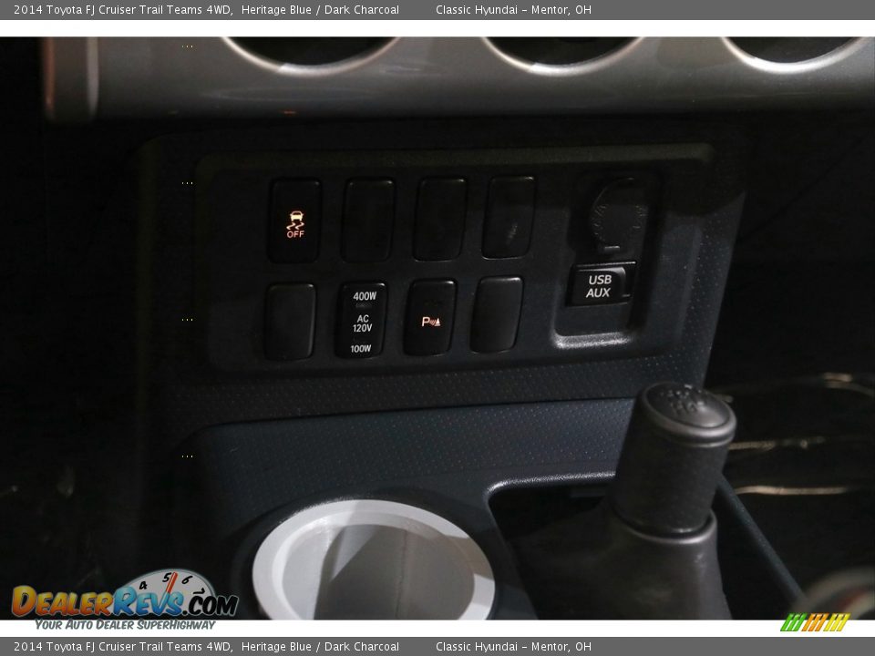 2014 Toyota FJ Cruiser Trail Teams 4WD Heritage Blue / Dark Charcoal Photo #12