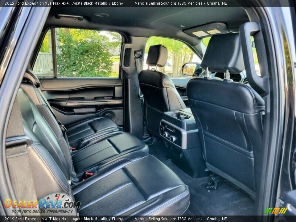 2019 Ford Expedition XLT Max 4x4 Agate Black Metallic / Ebony Photo #17