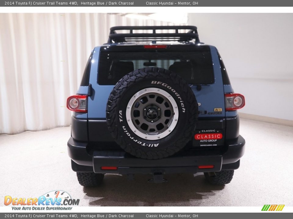 2014 Toyota FJ Cruiser Trail Teams 4WD Heritage Blue / Dark Charcoal Photo #18