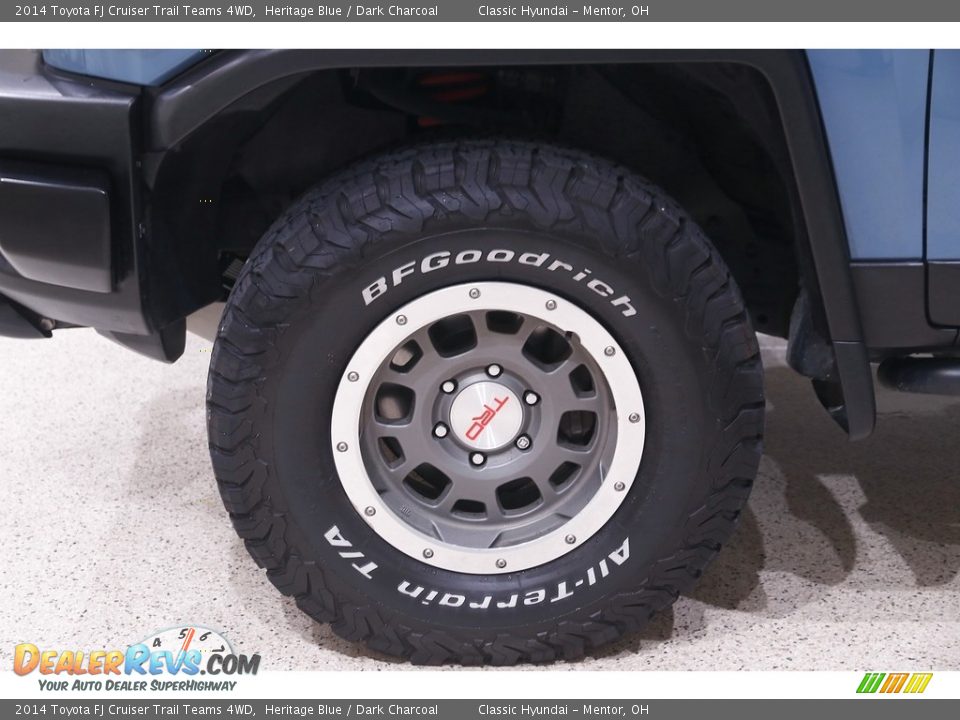 2014 Toyota FJ Cruiser Trail Teams 4WD Heritage Blue / Dark Charcoal Photo #20
