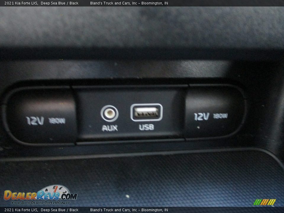 2021 Kia Forte LXS Deep Sea Blue / Black Photo #18