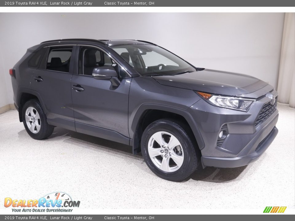 2019 Toyota RAV4 XLE Lunar Rock / Light Gray Photo #1