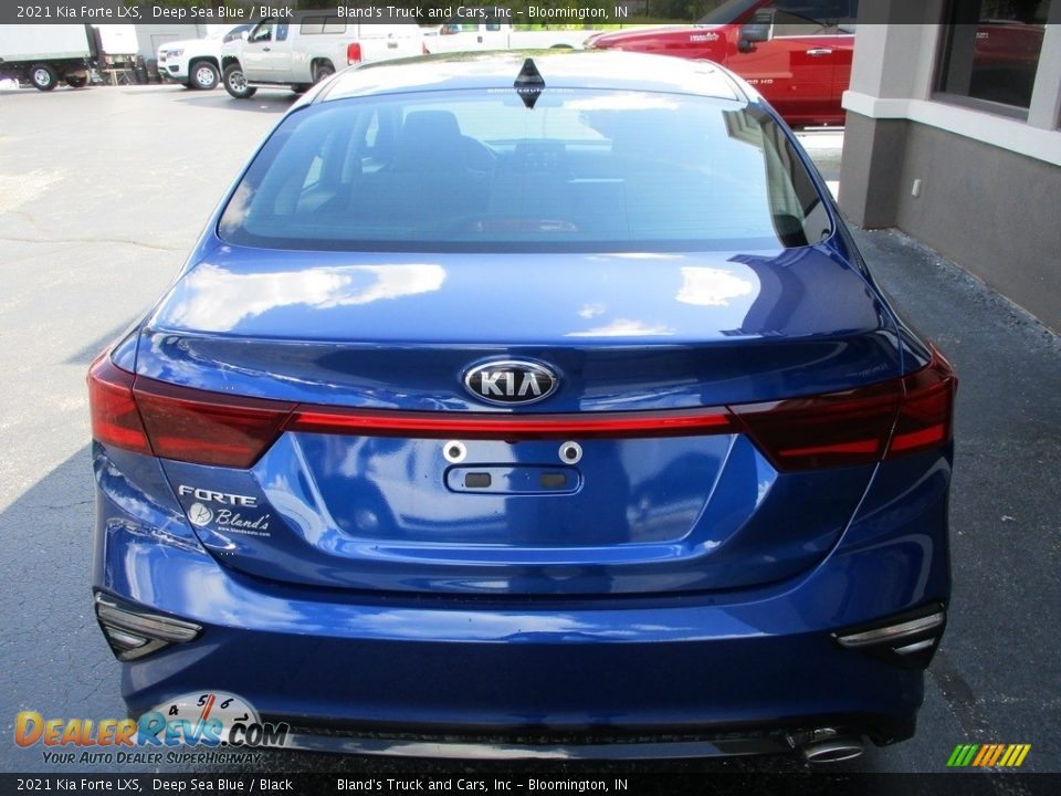 2021 Kia Forte LXS Deep Sea Blue / Black Photo #23