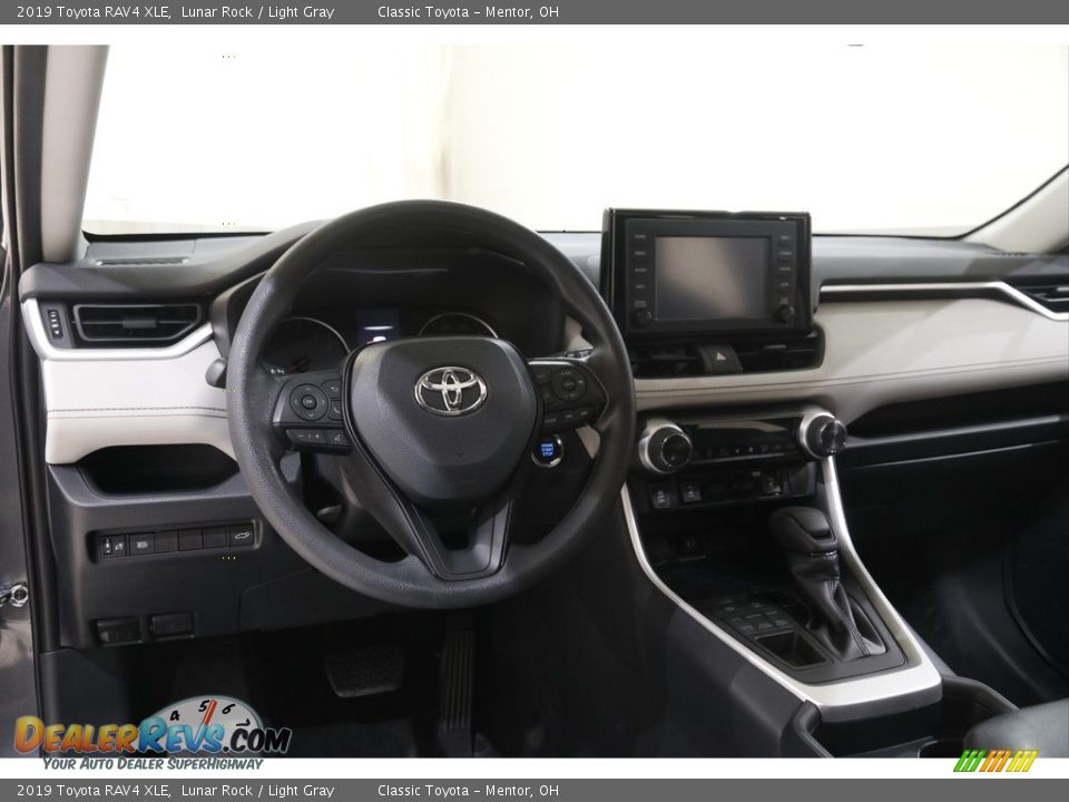 2019 Toyota RAV4 XLE Lunar Rock / Light Gray Photo #6