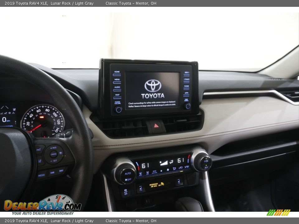 2019 Toyota RAV4 XLE Lunar Rock / Light Gray Photo #9