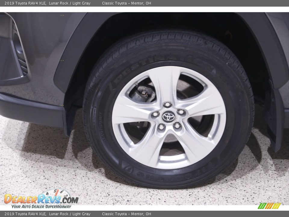 2019 Toyota RAV4 XLE Lunar Rock / Light Gray Photo #20