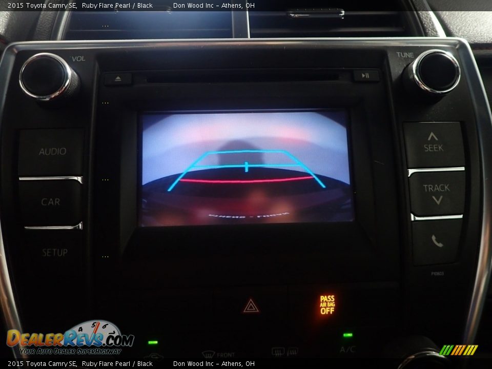 2015 Toyota Camry SE Ruby Flare Pearl / Black Photo #3