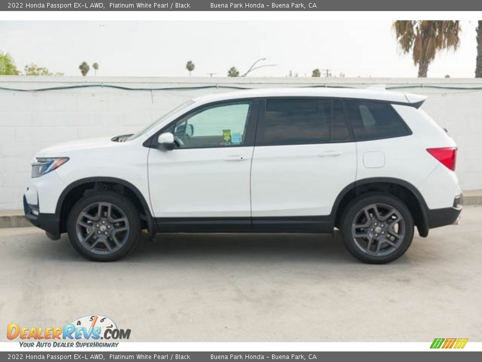 2022 Honda Passport EX-L AWD Platinum White Pearl / Black Photo #4