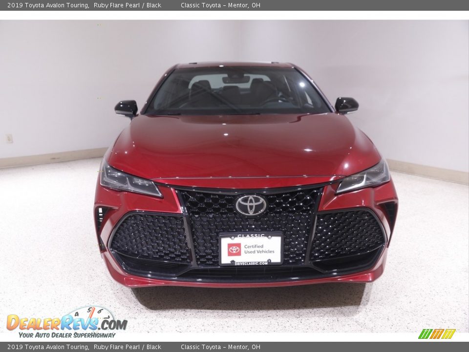2019 Toyota Avalon Touring Ruby Flare Pearl / Black Photo #2