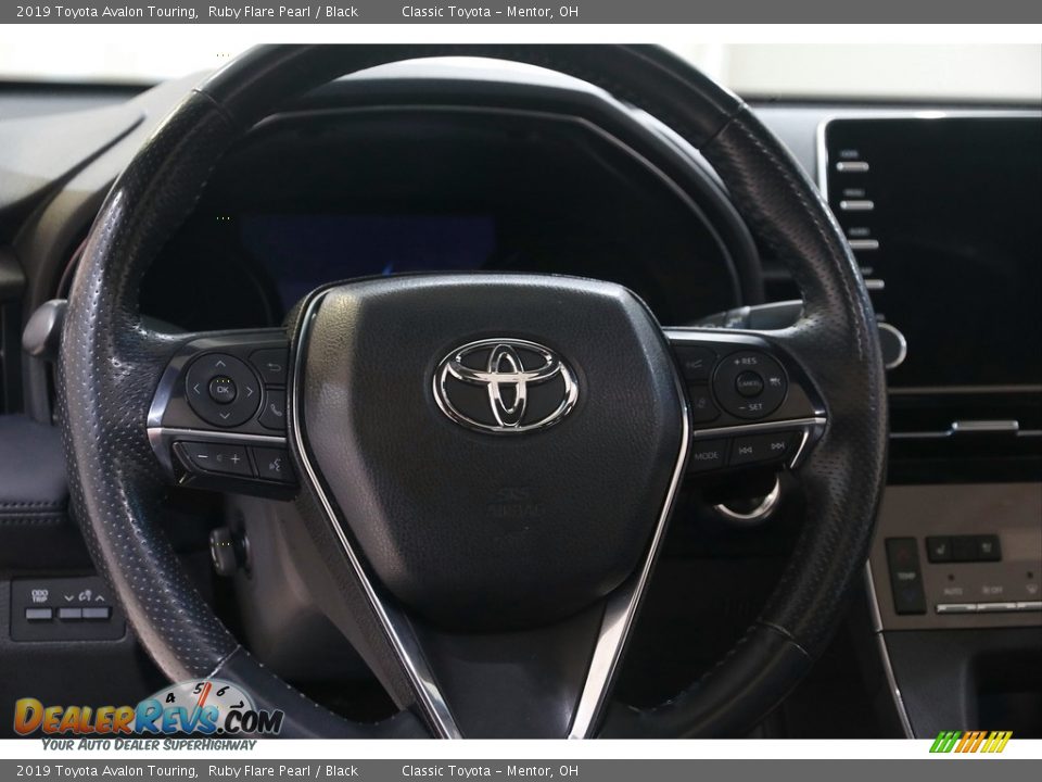 2019 Toyota Avalon Touring Ruby Flare Pearl / Black Photo #7