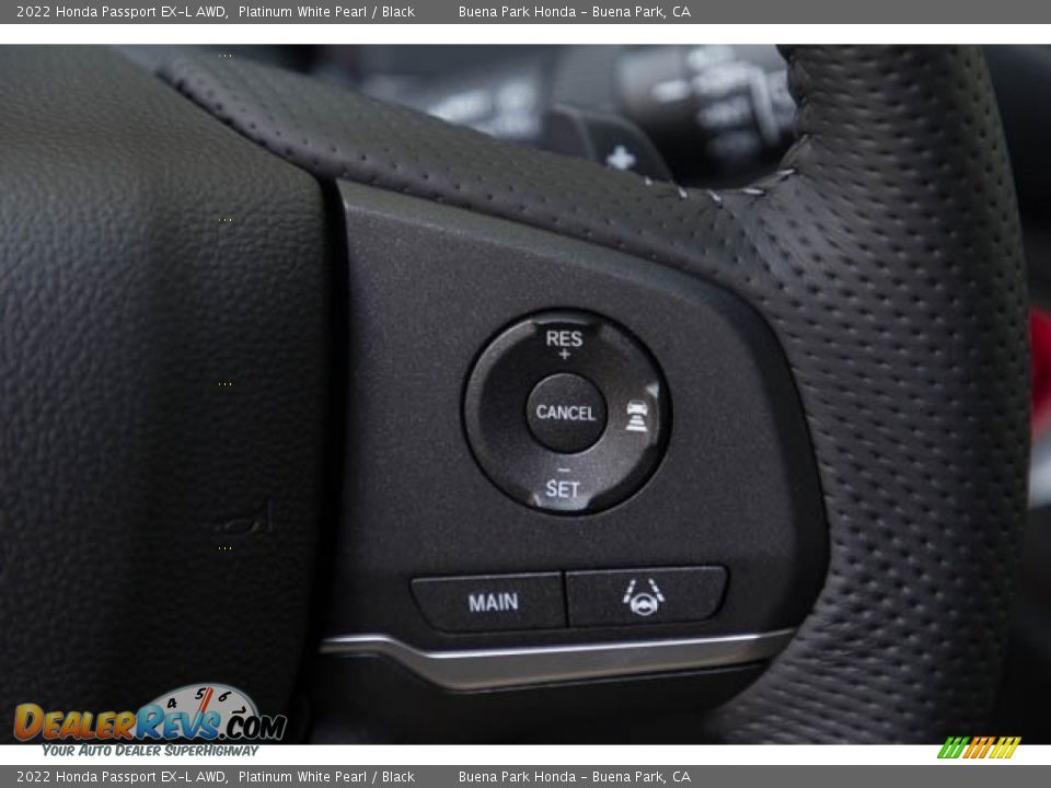 2022 Honda Passport EX-L AWD Platinum White Pearl / Black Photo #21