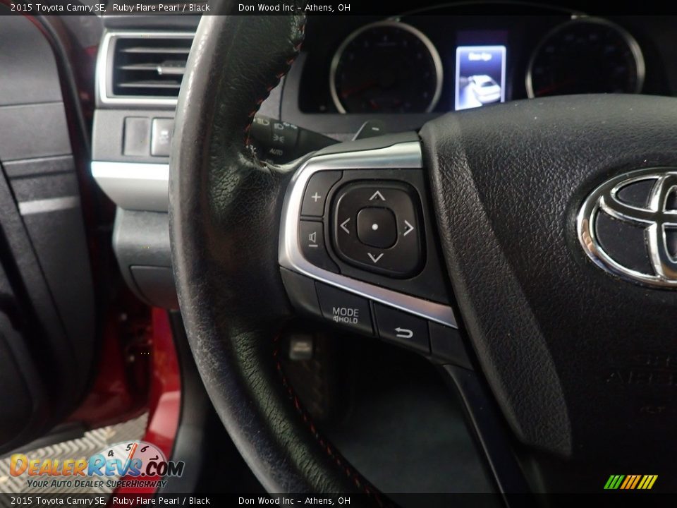 2015 Toyota Camry SE Ruby Flare Pearl / Black Photo #25