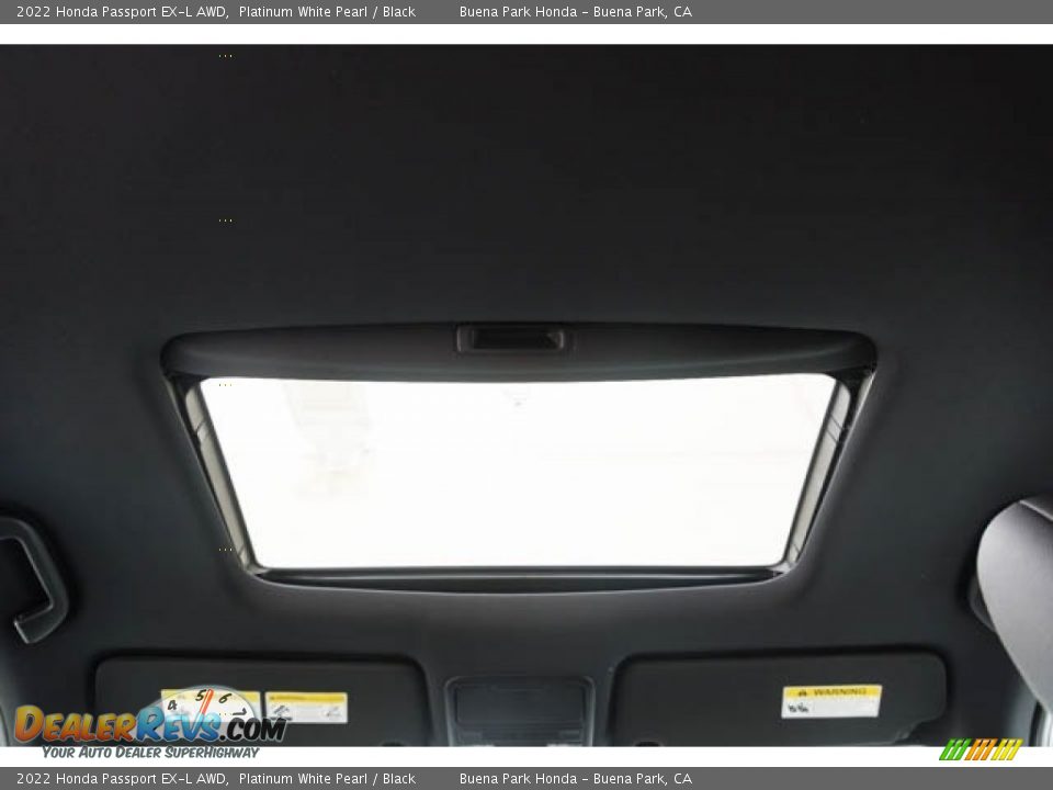 2022 Honda Passport EX-L AWD Platinum White Pearl / Black Photo #26