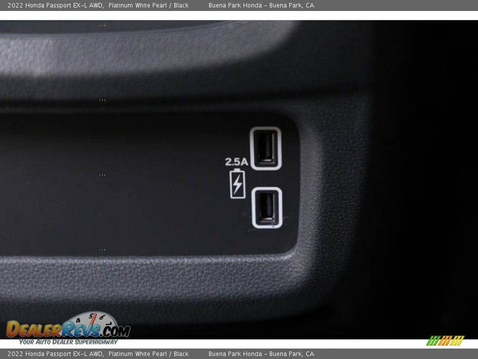 2022 Honda Passport EX-L AWD Platinum White Pearl / Black Photo #27
