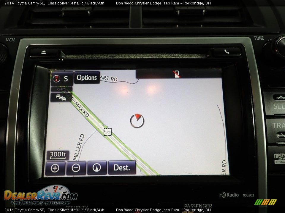 2014 Toyota Camry SE Classic Silver Metallic / Black/Ash Photo #4