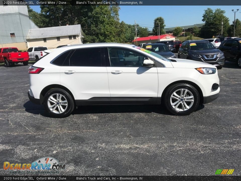 2020 Ford Edge SEL Oxford White / Dune Photo #5