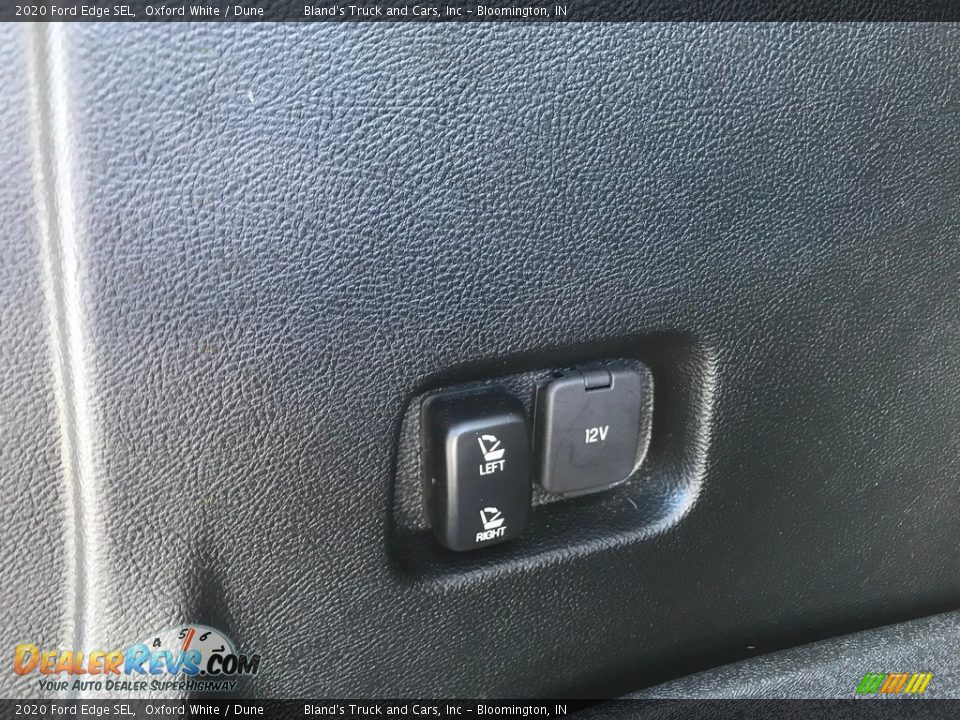 2020 Ford Edge SEL Oxford White / Dune Photo #10