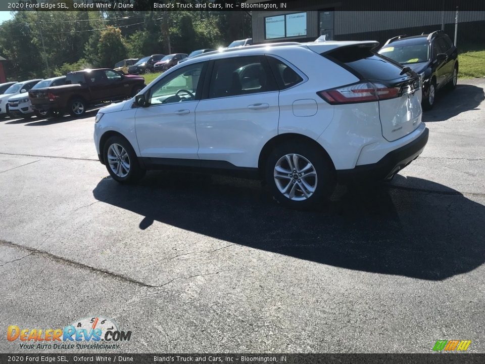 2020 Ford Edge SEL Oxford White / Dune Photo #13