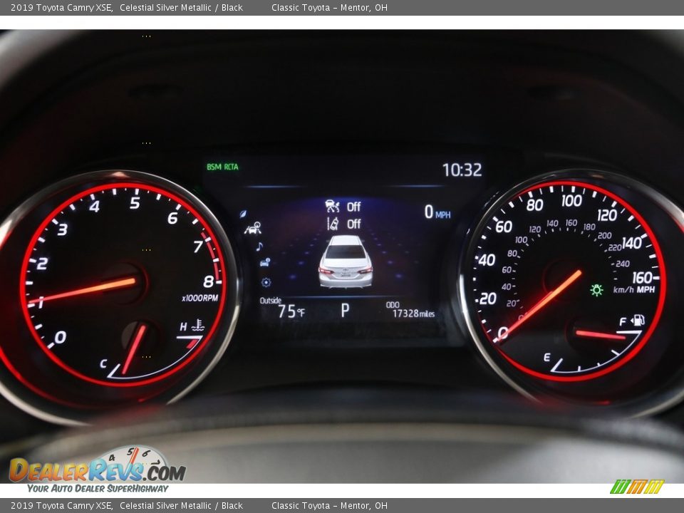 2019 Toyota Camry XSE Celestial Silver Metallic / Black Photo #8