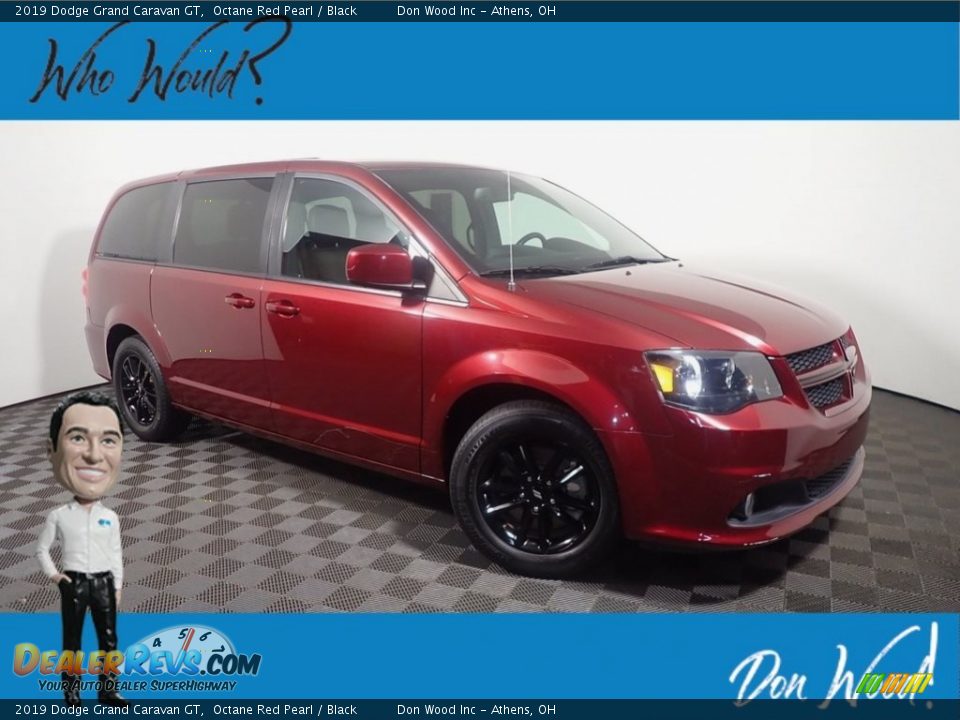 2019 Dodge Grand Caravan GT Octane Red Pearl / Black Photo #1