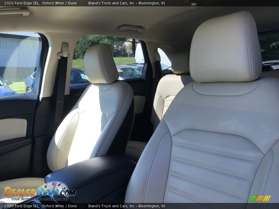 2020 Ford Edge SEL Oxford White / Dune Photo #16