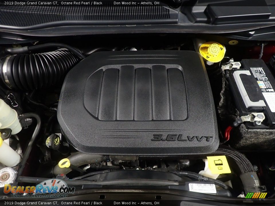 2019 Dodge Grand Caravan GT Octane Red Pearl / Black Photo #8
