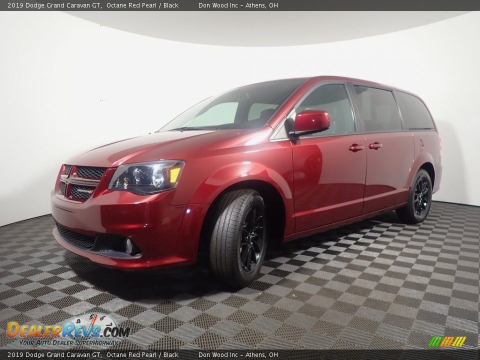 2019 Dodge Grand Caravan GT Octane Red Pearl / Black Photo #9