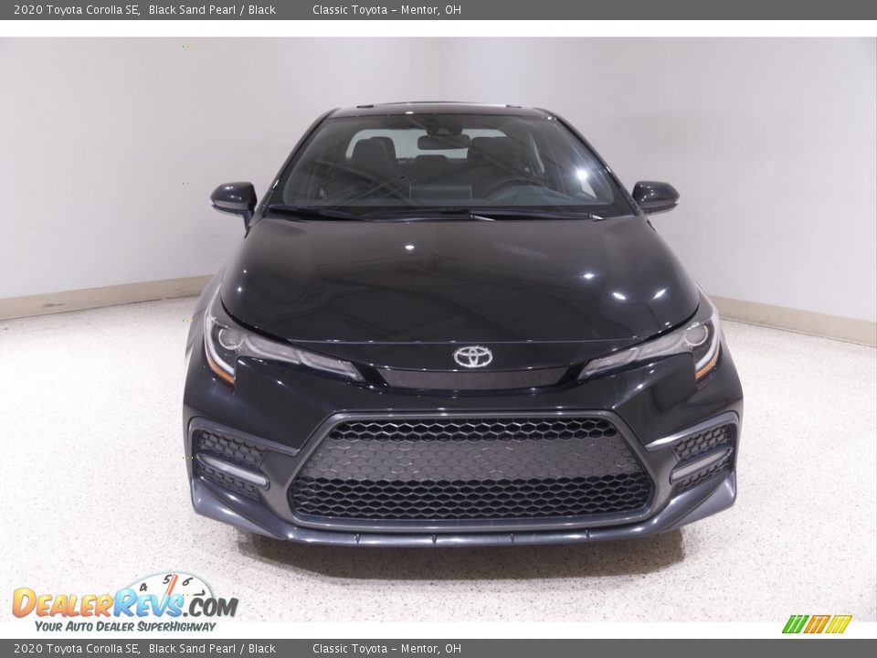 2020 Toyota Corolla SE Black Sand Pearl / Black Photo #2