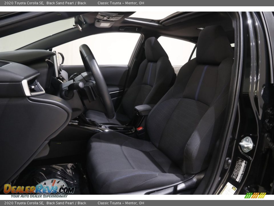 2020 Toyota Corolla SE Black Sand Pearl / Black Photo #5
