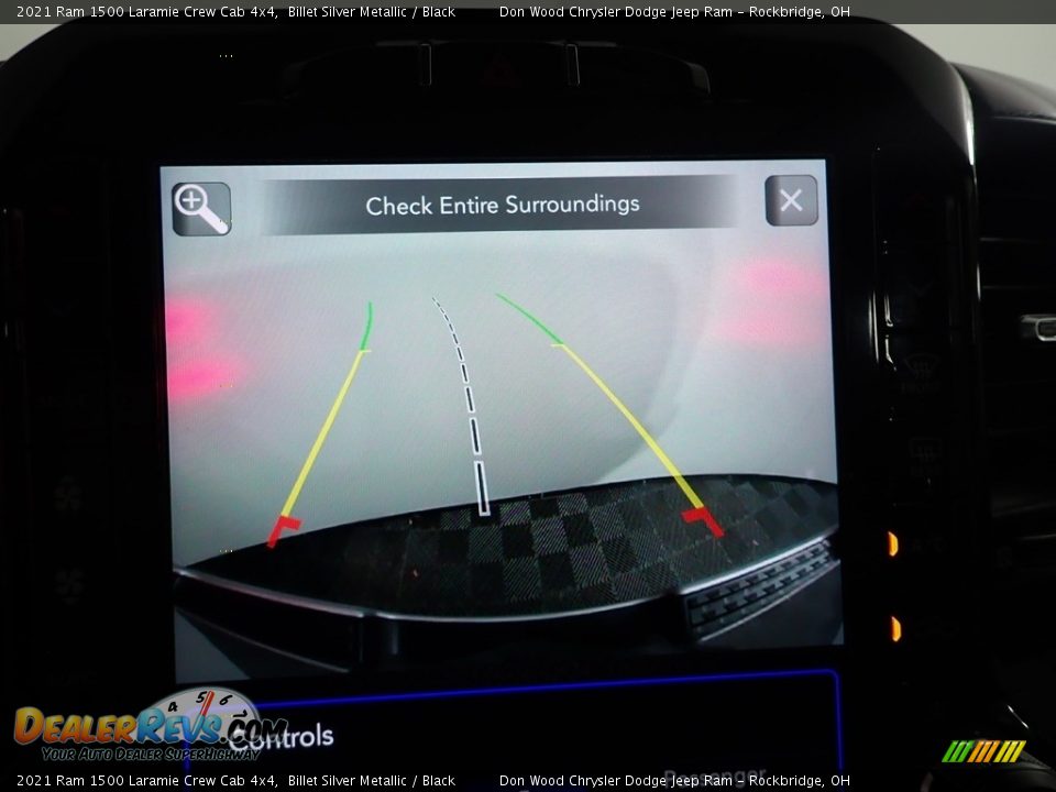 2021 Ram 1500 Laramie Crew Cab 4x4 Billet Silver Metallic / Black Photo #5