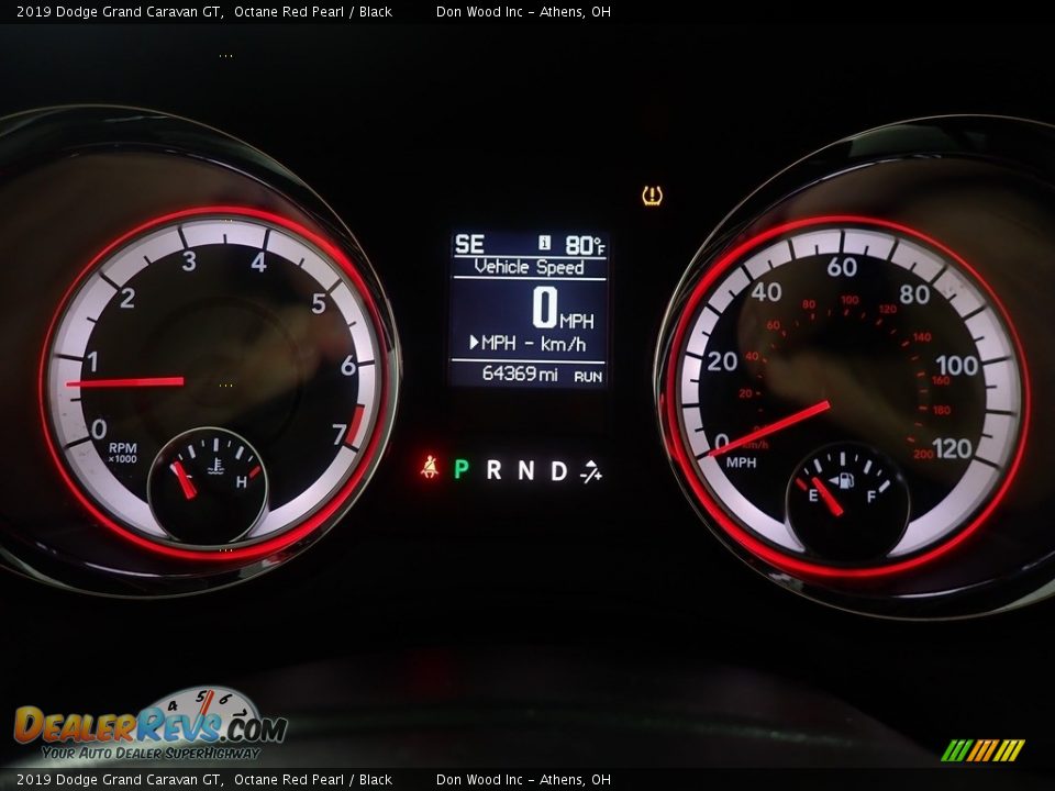 2019 Dodge Grand Caravan GT Octane Red Pearl / Black Photo #26