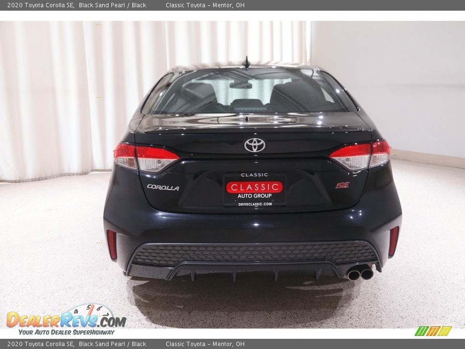 2020 Toyota Corolla SE Black Sand Pearl / Black Photo #17